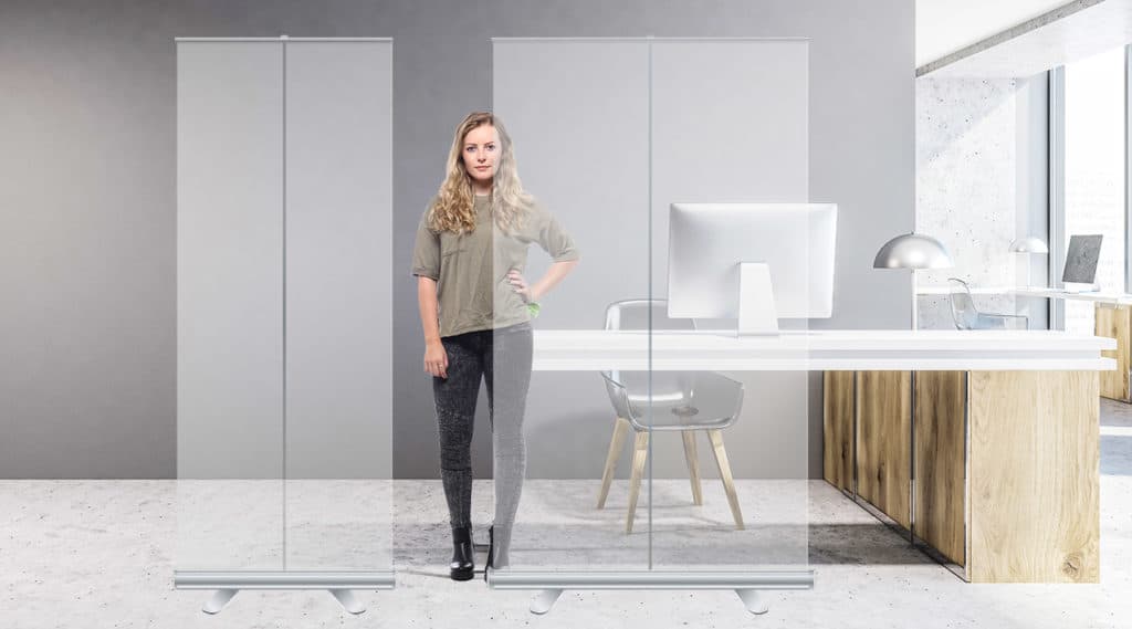 roll-up barrière de protection