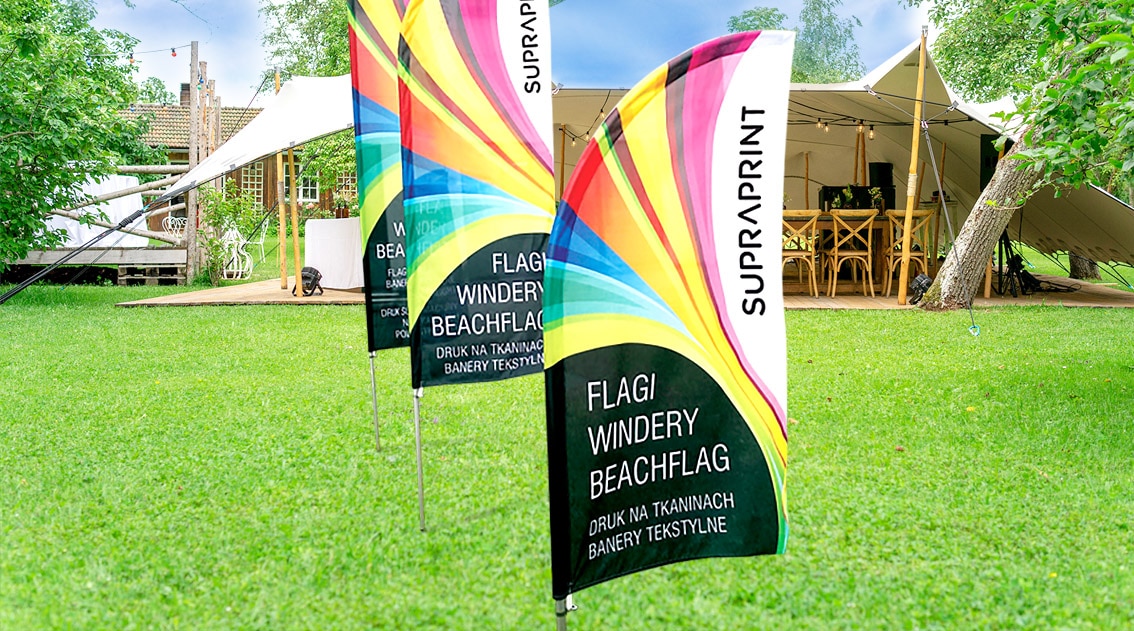 Oriflamme Beachflag Alu Premium